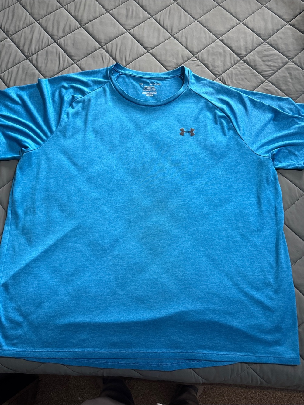 Under Armour Men’s Short Sleeve Performance Tee — Teal Blue